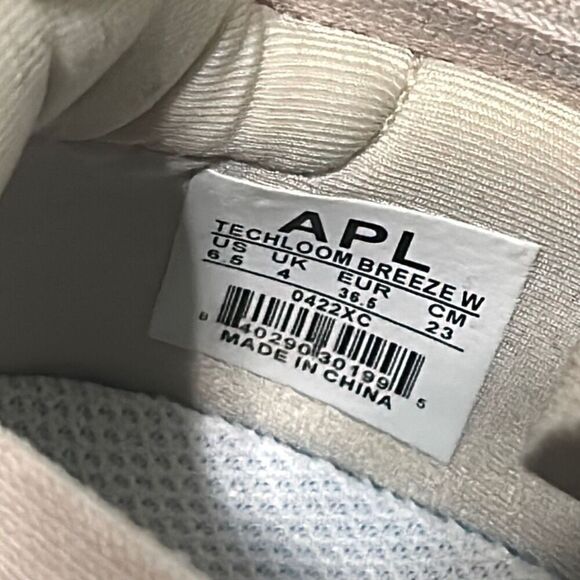 APL TechLoom Bliss Knit Sneakers Pink Athletic Running Shoes - Picture 2 of 7